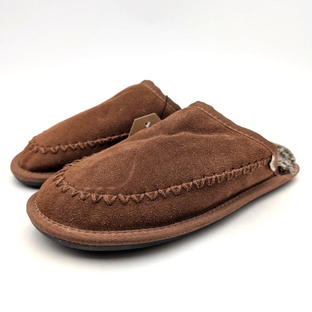 Staheekum Cabin Classic Slipper Shoes Closed Toe Men's Brown Size US8M EU41